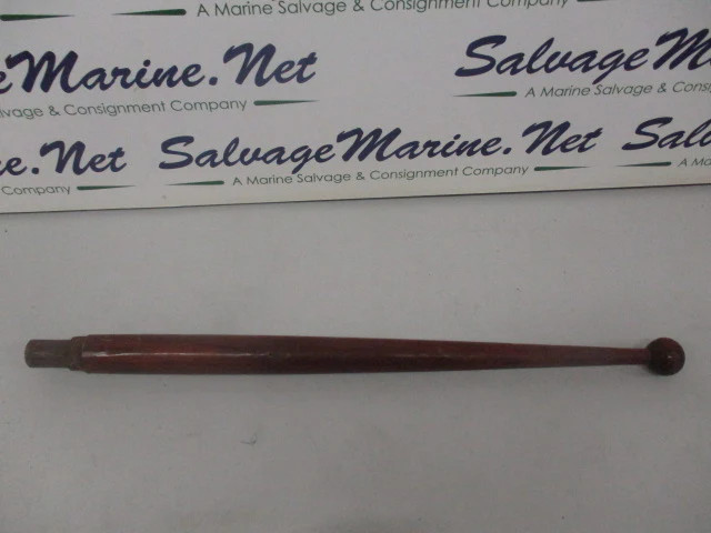 Marine Flagpole 23" L & 1" Insert - Teak