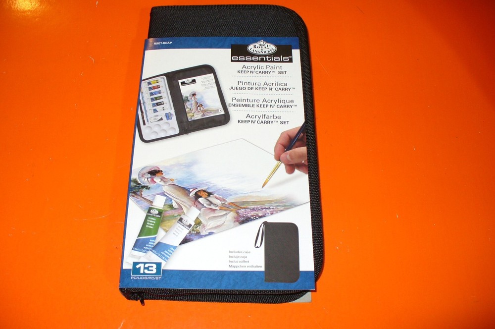 ROYAL LANGNICKEL ACRYLIC PAINT "KEEP N'CARRY" SET