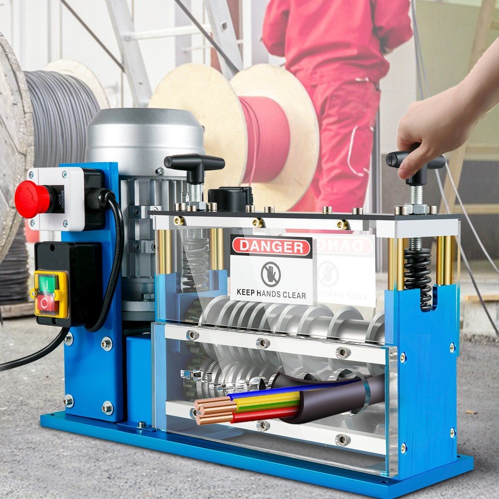 Cable Wire Stripping Machine 0.06 -1.5 in,Portable Powered Wire Stripper Machine