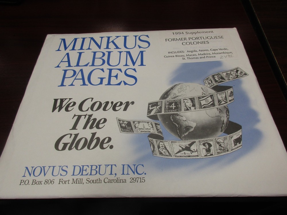 "MINKUS"1993  SUPPLEMENT FORMER PORTUGESE COLONIES   W/FREE SHP.