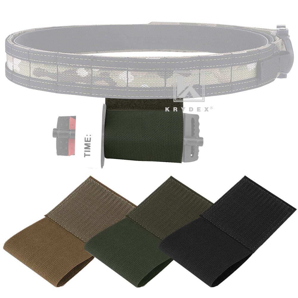 KRYDEX Elastic Holder Strap for Tourniquet Fastener Patch Panel Hook & Loop