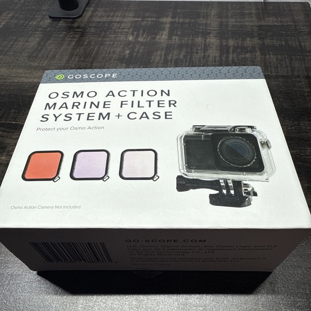 Goscope Osmo Action Marine Filter System with Dive Case