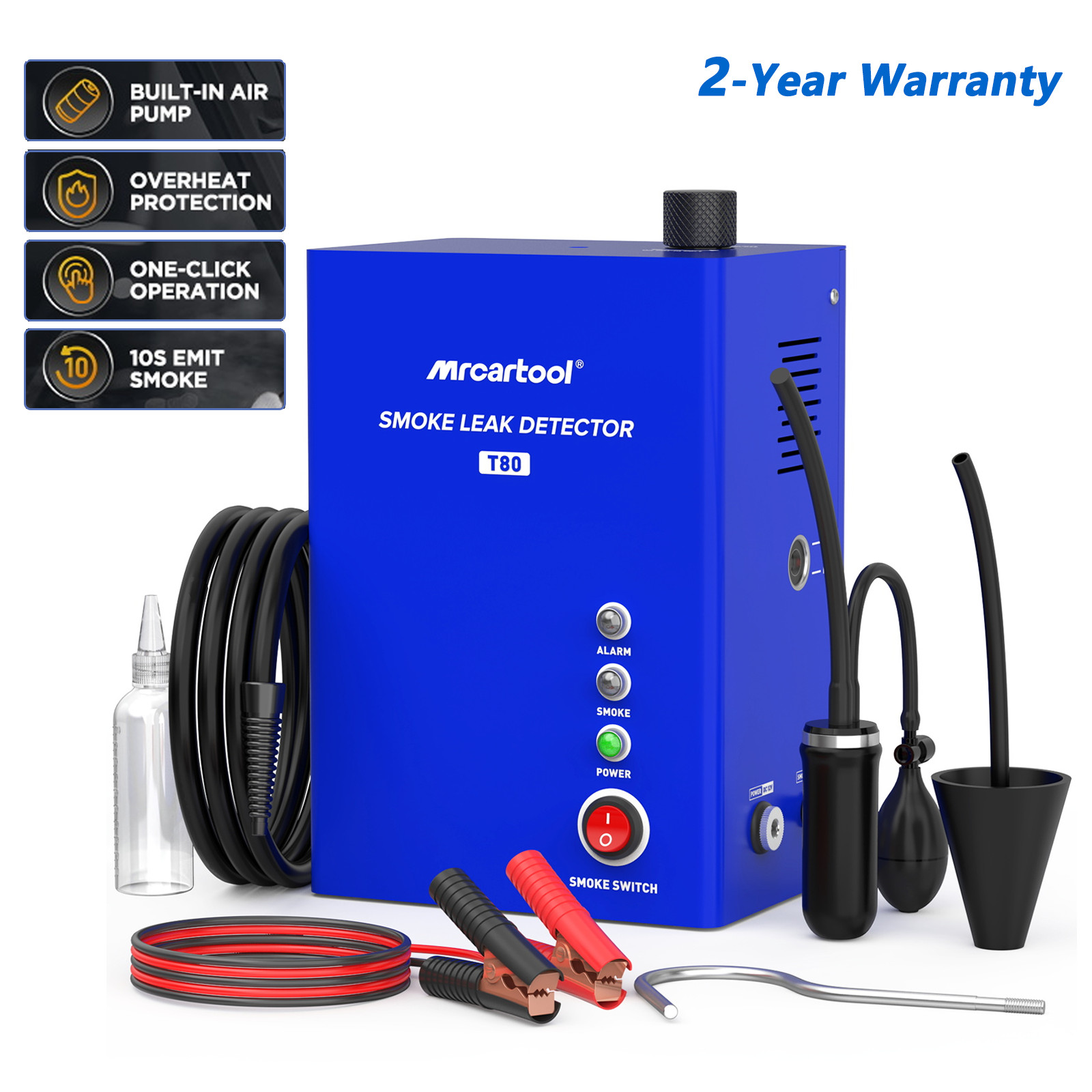 Automotive EVAP Smoke Tester Machine Leak Detector Car Vacuum Diagnostic Tester