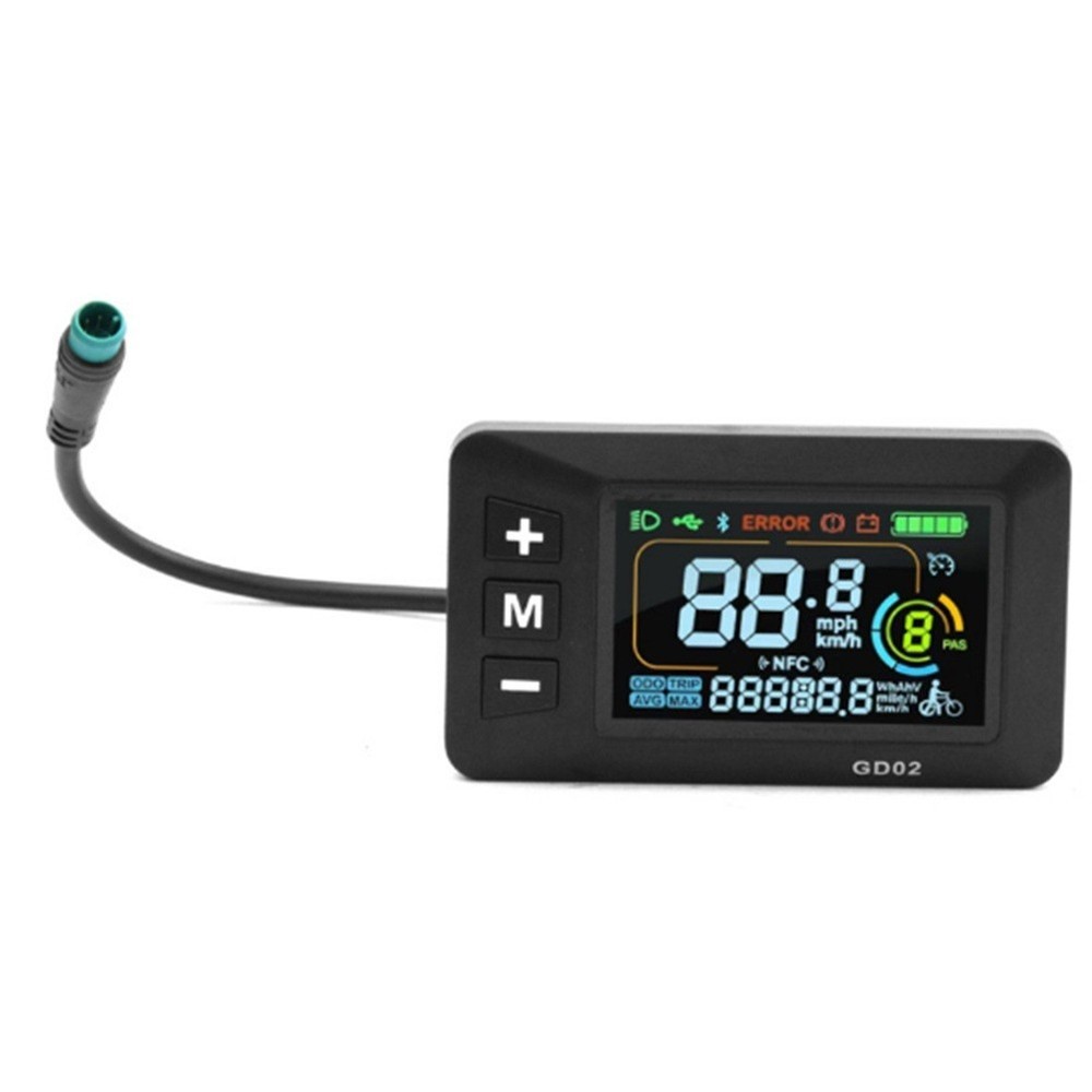 Gd02 Reliable Waterproof Connector System Integrated into the LCD Display
