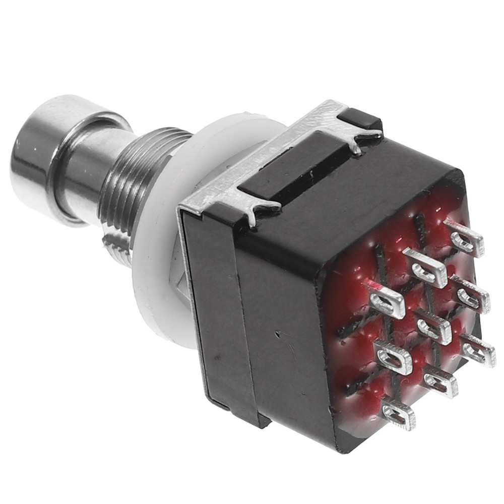 12 Pcs Guitar Effect Footswitch Topper Effector Musical Mini Toggle