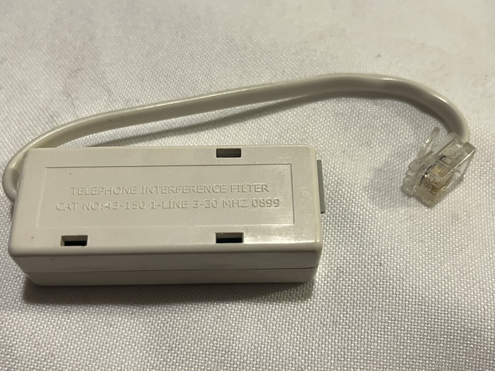 Radio Shack 43-150 Telephone Interference Filter