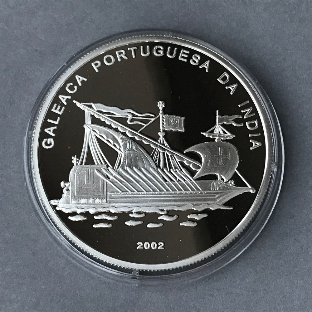 CONGO Silver  1000 Francs 2002    SHIP  Proof