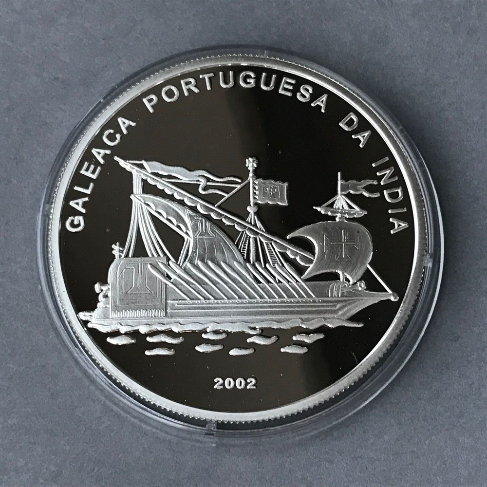 CONGO Silver 1000 Francs 2002 SHIP Proof