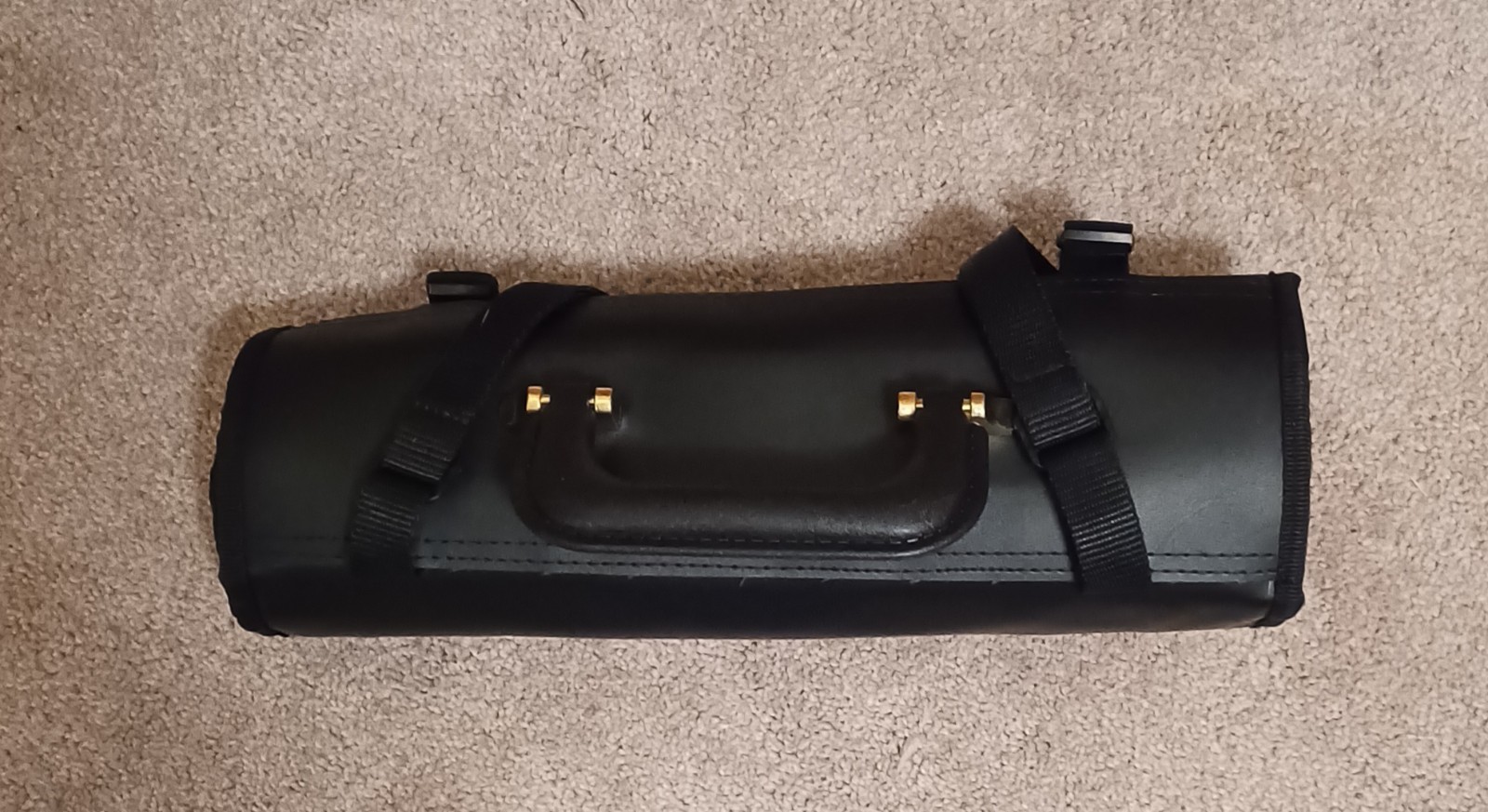 Used Pocket Knife Storage Roll, 50 Slots, Nice Condition.