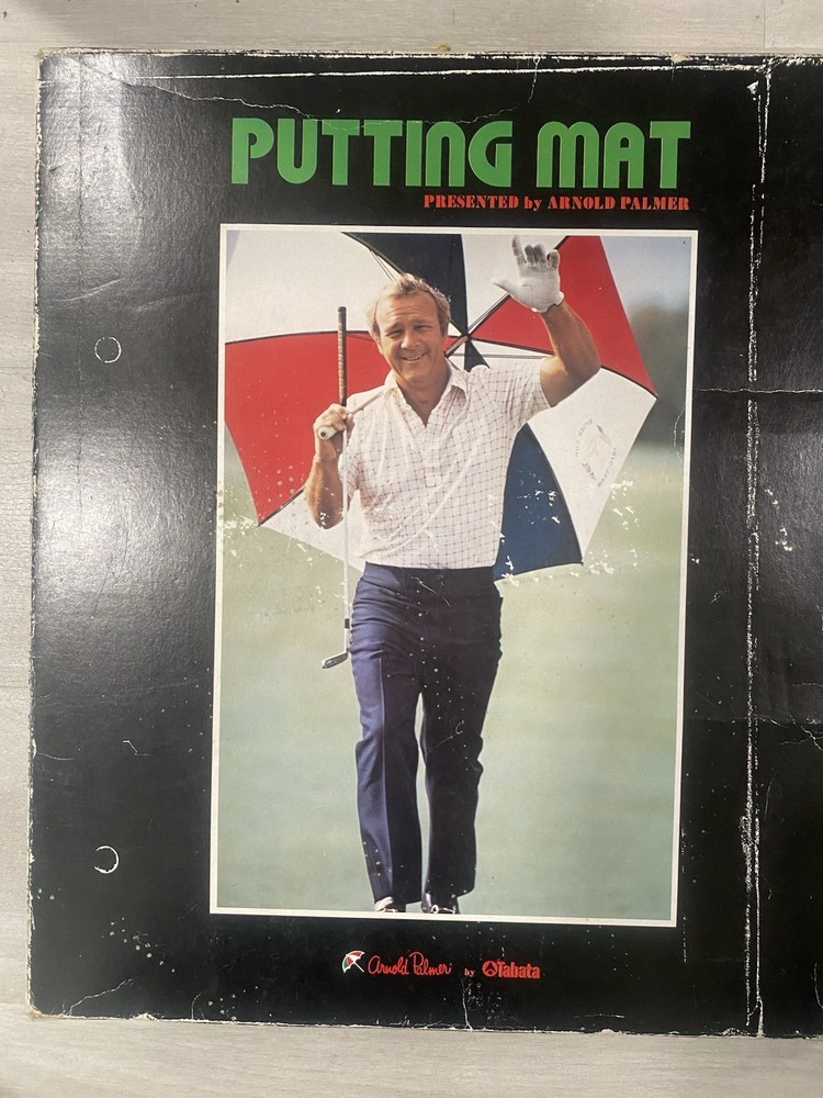 A. Palmer Putting Mat. Extremely Rare.