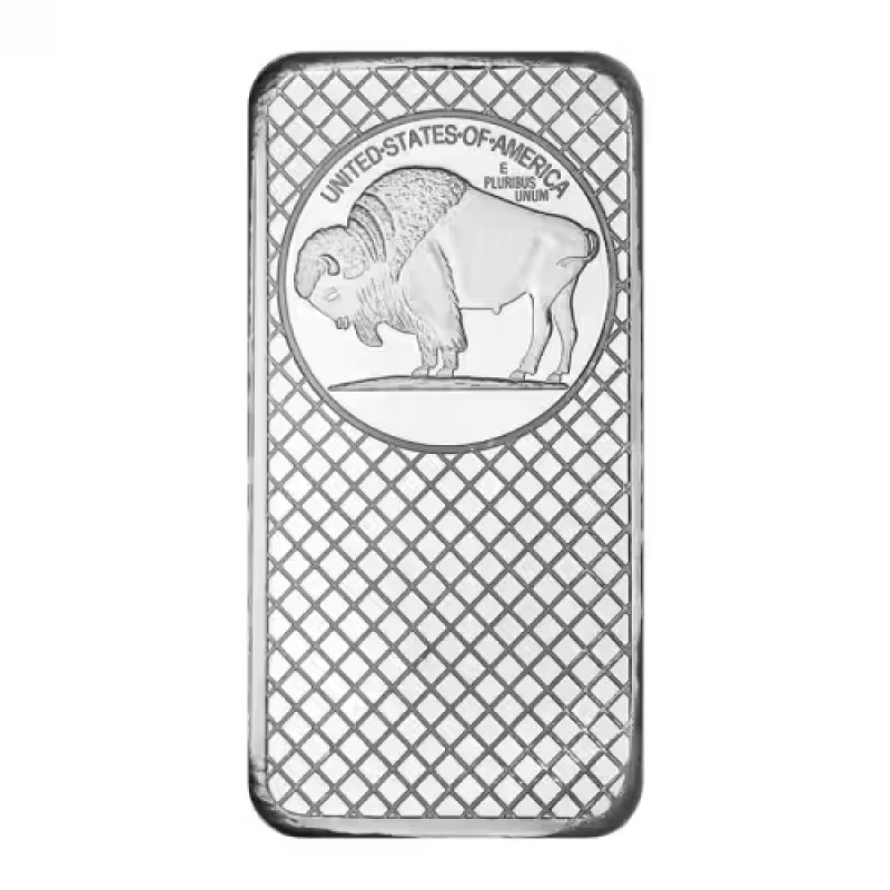 Silver 10 oz Buffalo Bar