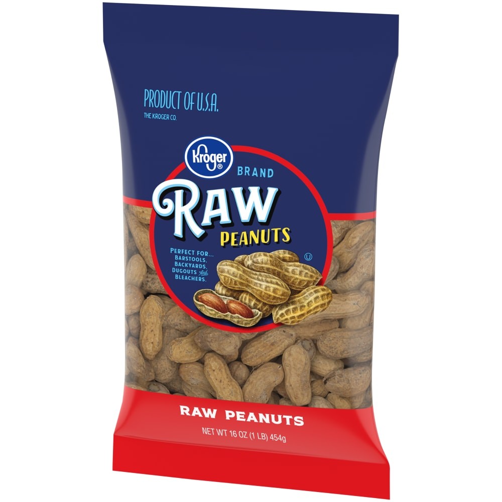 KG Raw Peanuts 16 oz - 5 Pack