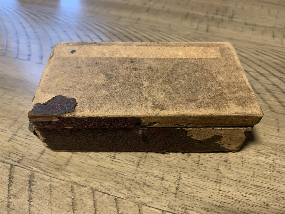 OLDER INTERAPID DIAL TEST INDICATOR Box Only Looks Rough Works Missing Latch