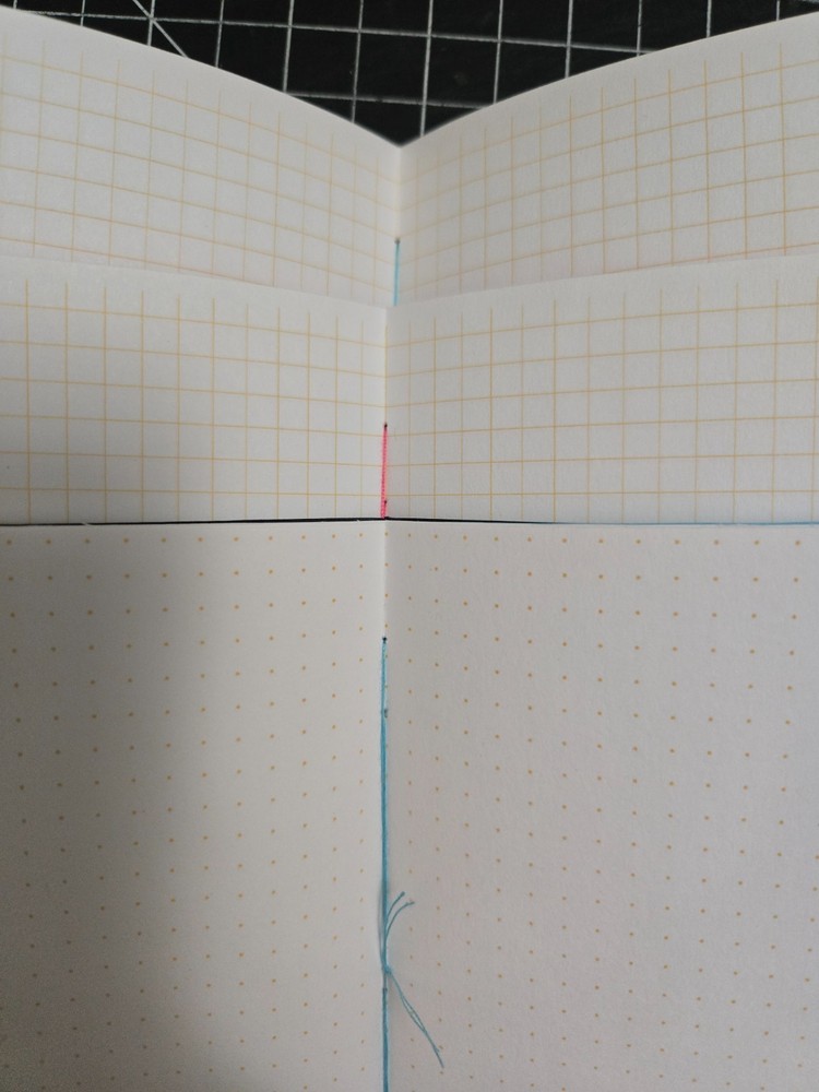 Field Notes -Fall Flowers Frankenbooked #2 GRAPH & DOT GRID - Read Description