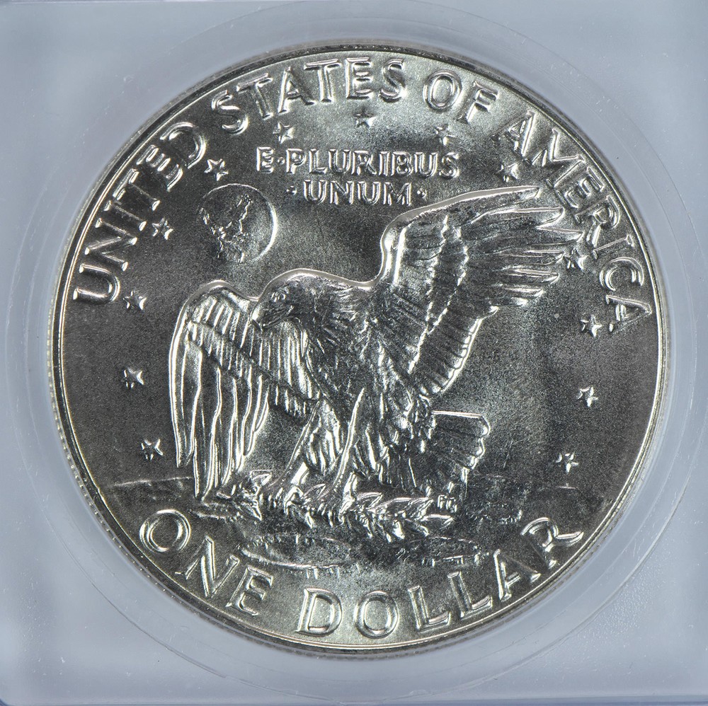 1974-S Eisenhower $1 Silver 40% MS67 ICG