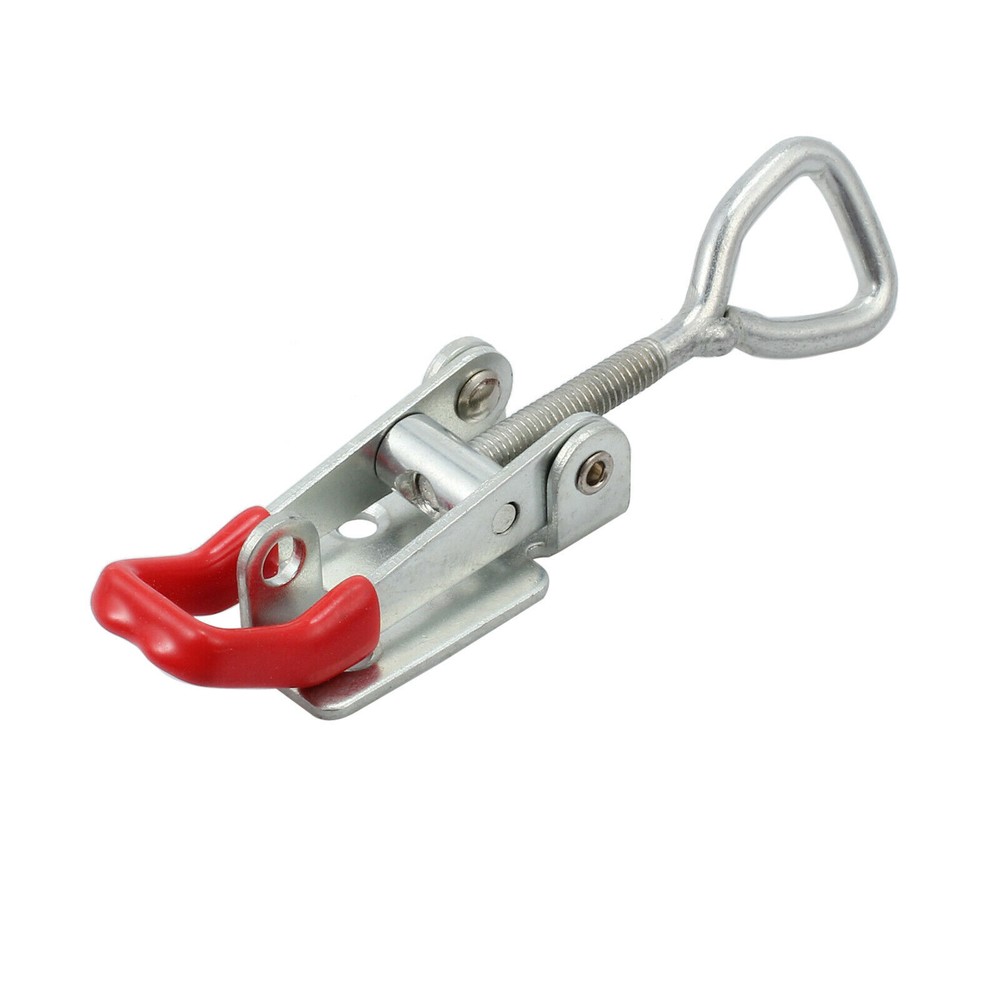 4PCS Metal Cabinet Latch Catch Adjustable Toggle Latch Lock Clamp Hasp Cupboard