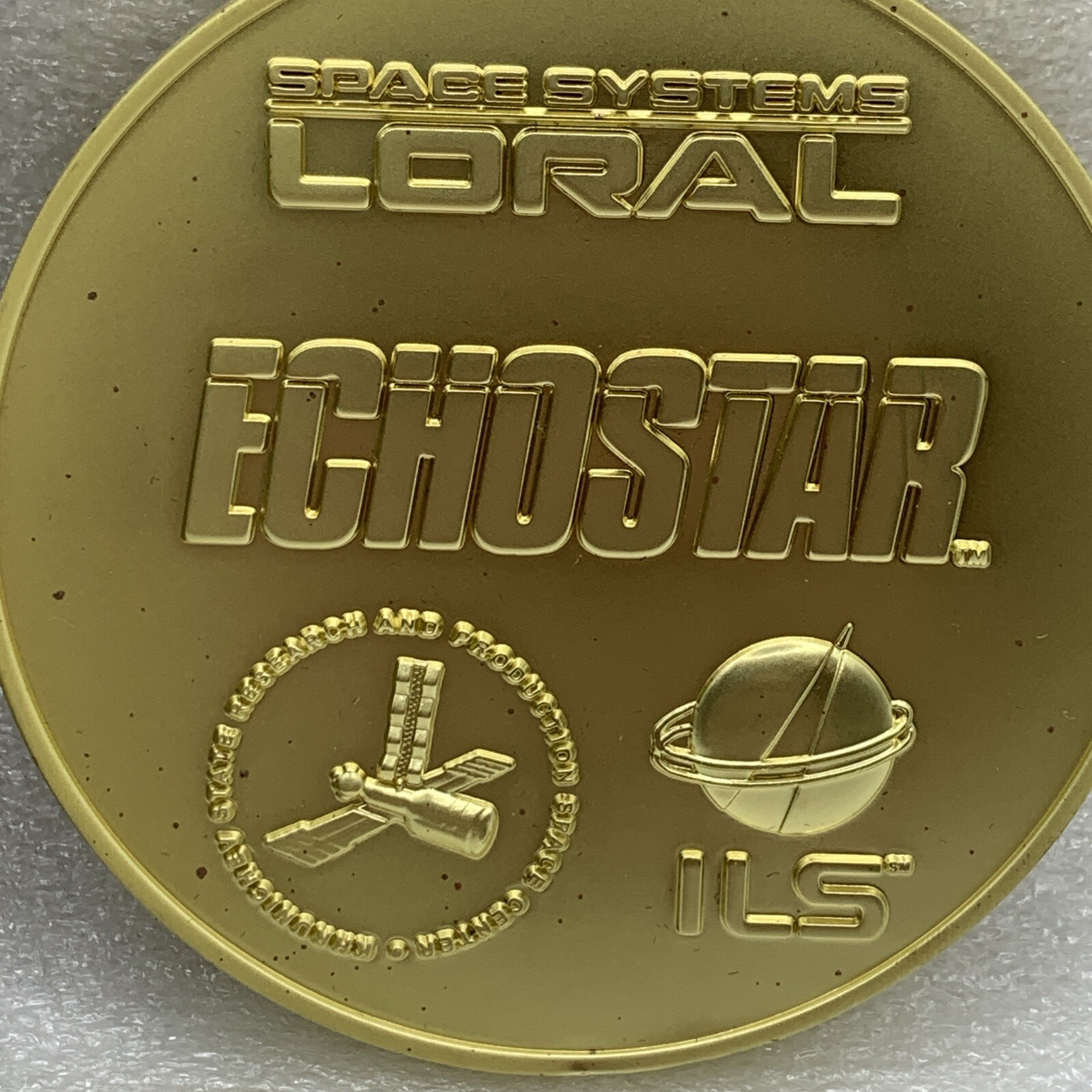 Echostar XIV Satellite Launch Medallion 2010 Baikonur Cosmodrome Kazakhstan