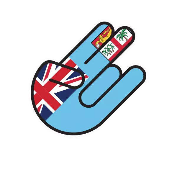 Fijian Shocker Sticker Decal