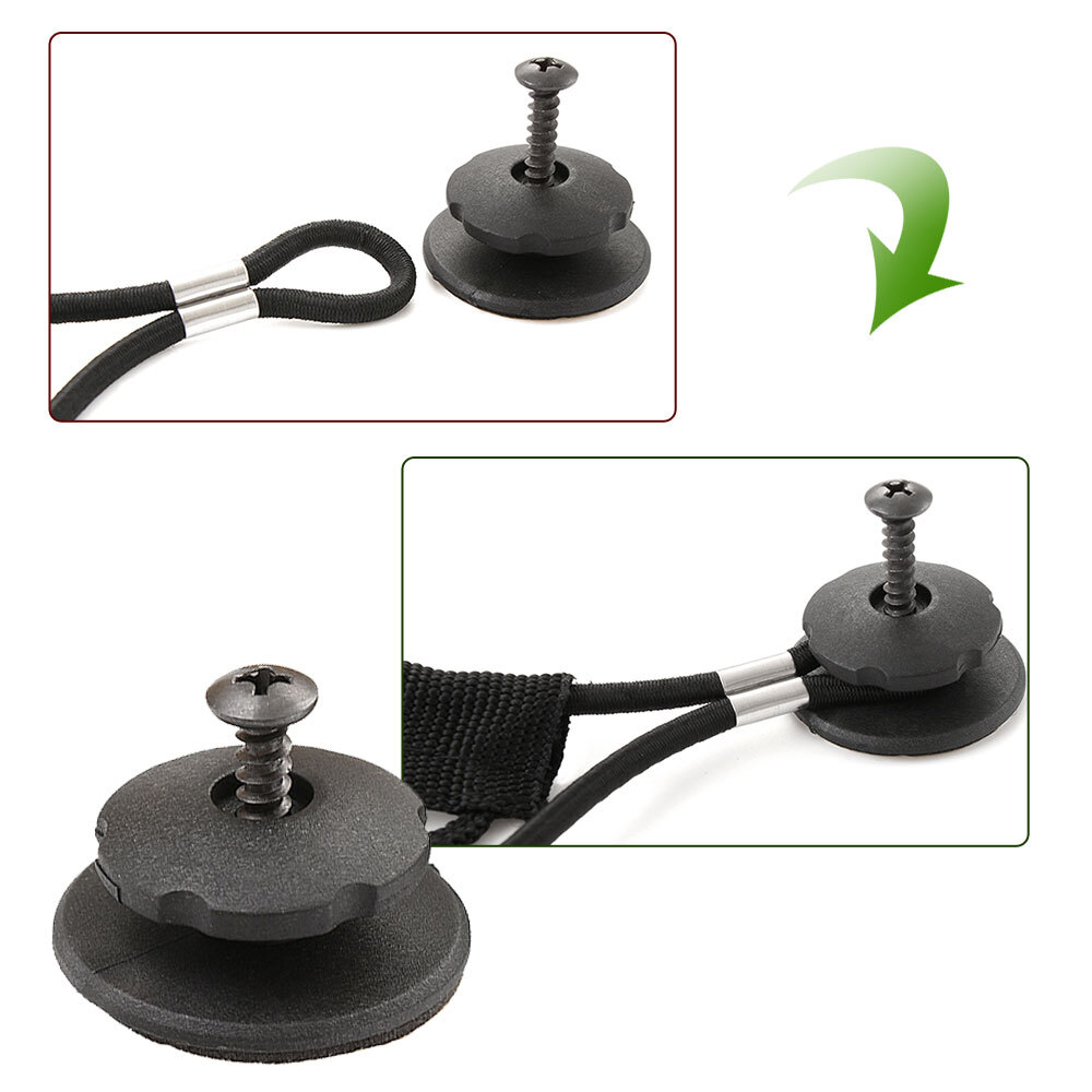 4pc Car Trunk Hook Cargo Net Mount Set Storage Organizer Accessories Universal