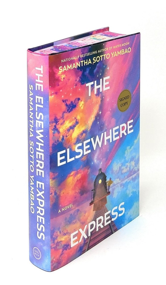 Samantha Sotto Yambao / Elsewhere Express SIGNED FIRST EDITION w/ SPRAYED EDGES