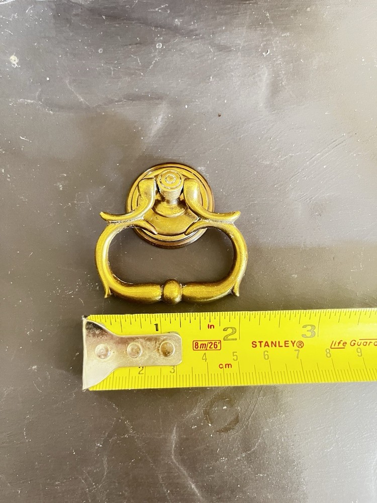 Brass Drawer Pulls Set Of 2, 2in