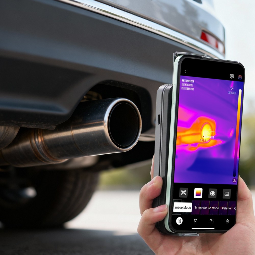 LAUREII Infrared Thermal Imaging Camera Wireless Android & iOS Thermal WiFi
