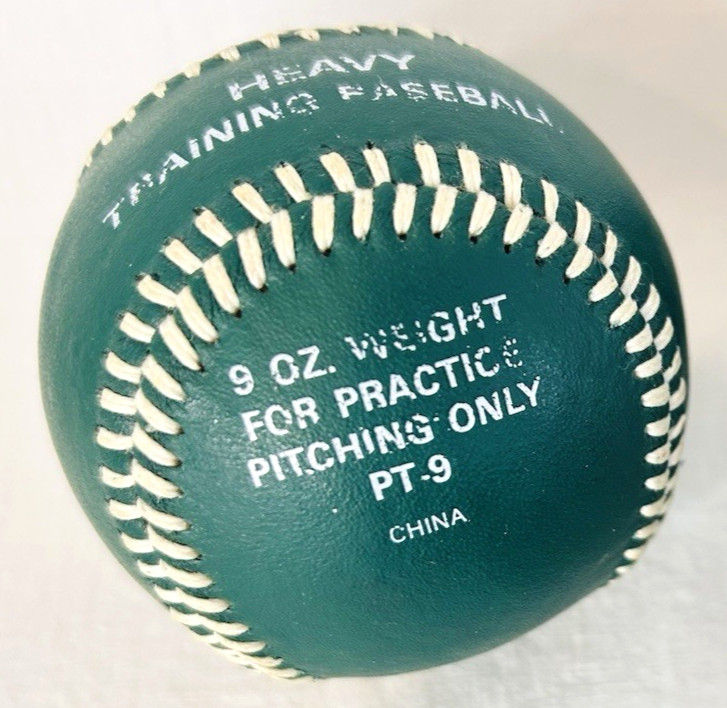 Worth Heavy Pitching Practice Baseball Training Balls ~ Set of 5