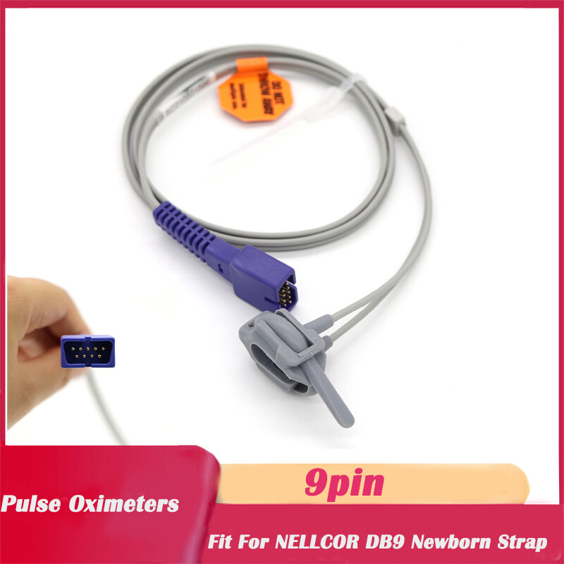 Compatible with 9pin Oximax Pulse Oximeter SpO2 Sensor Probe Neonate Sensor
