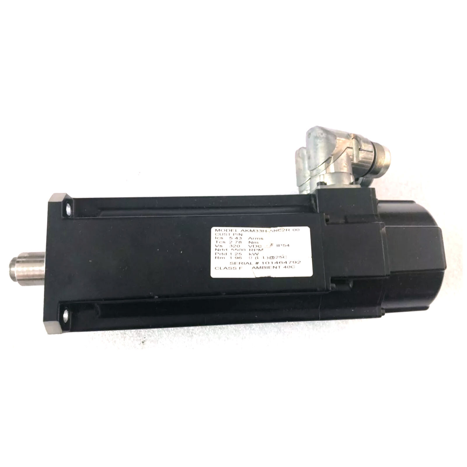 Used and Tested KOLLMORGEN AKM33H-ANC2R-00 Servo Motor
