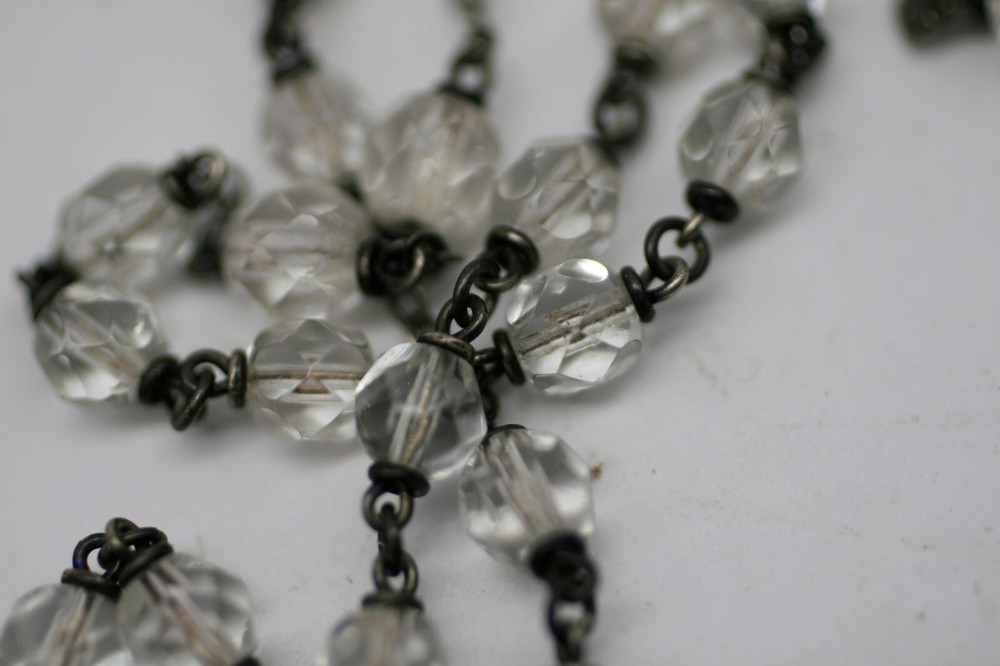 Rock Crysta Antique Rosary E1