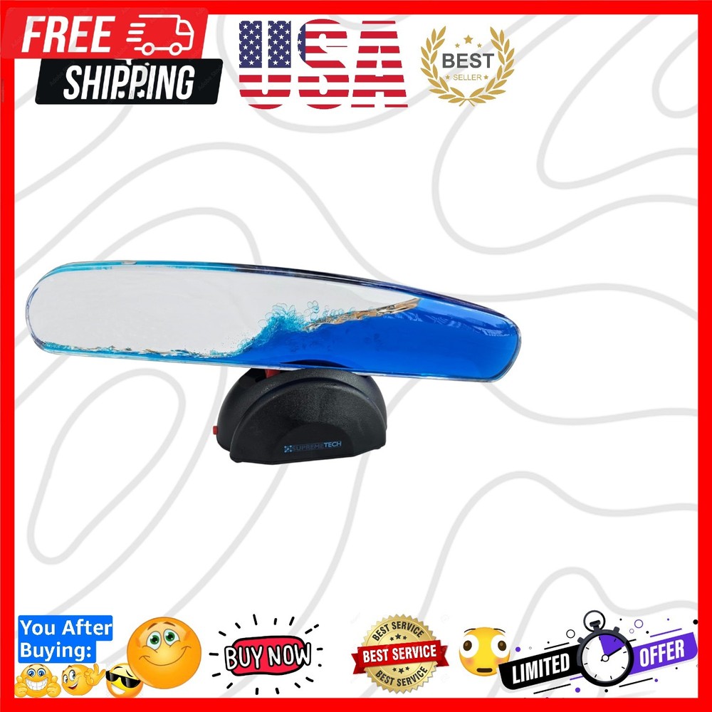 Wave Motion Machine Blue, 12 Inch