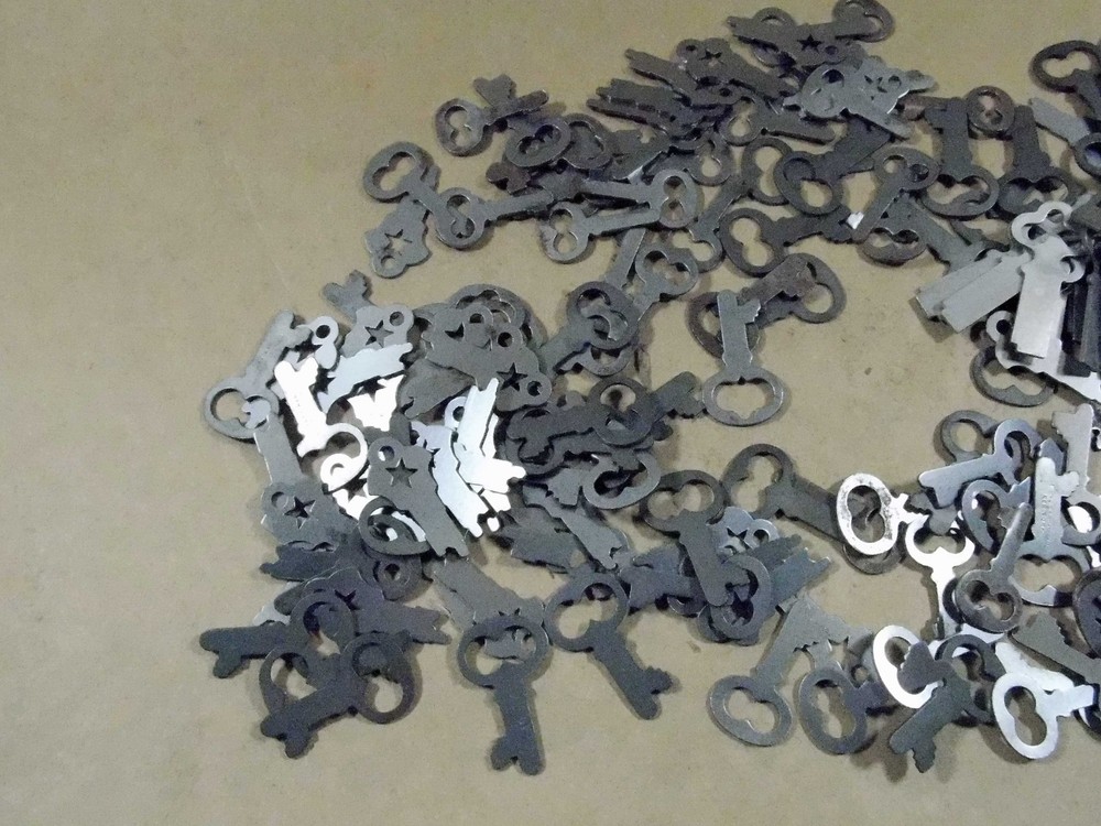 Flat key blanks