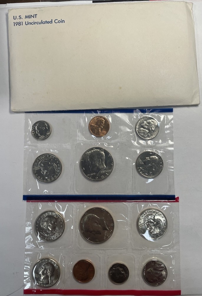 1981 US Mint Uncirculated Set