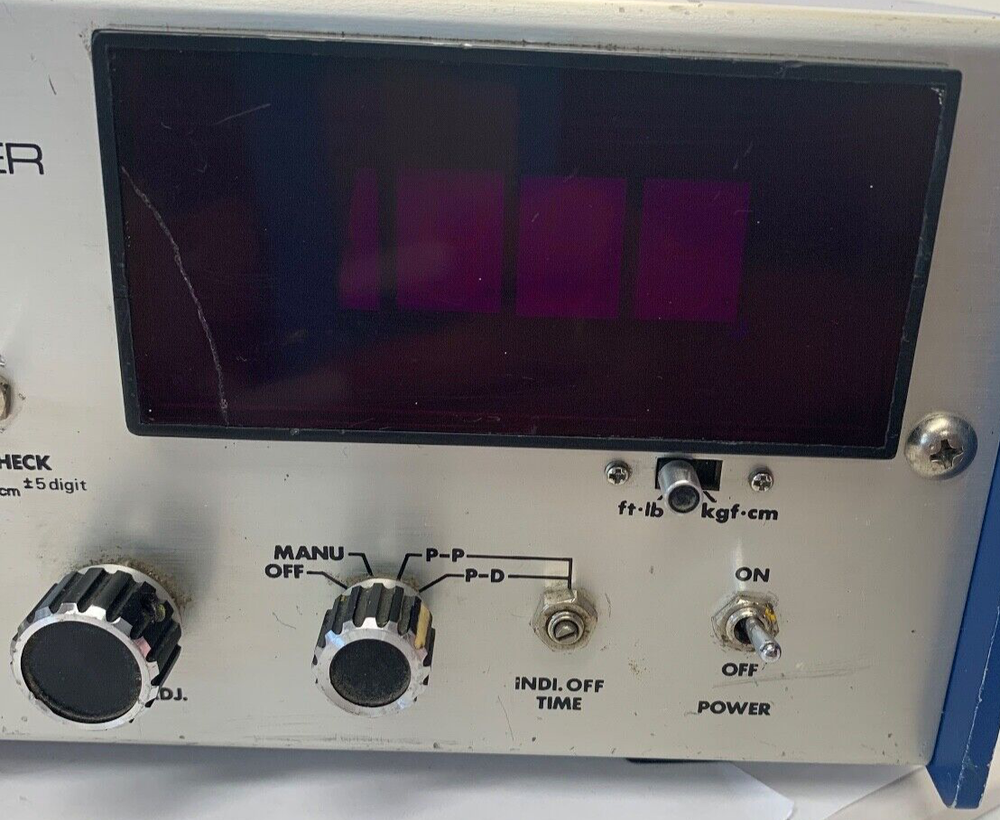 URYU UET-200 ELECTRONIC TORQUE TESTER #59433-3