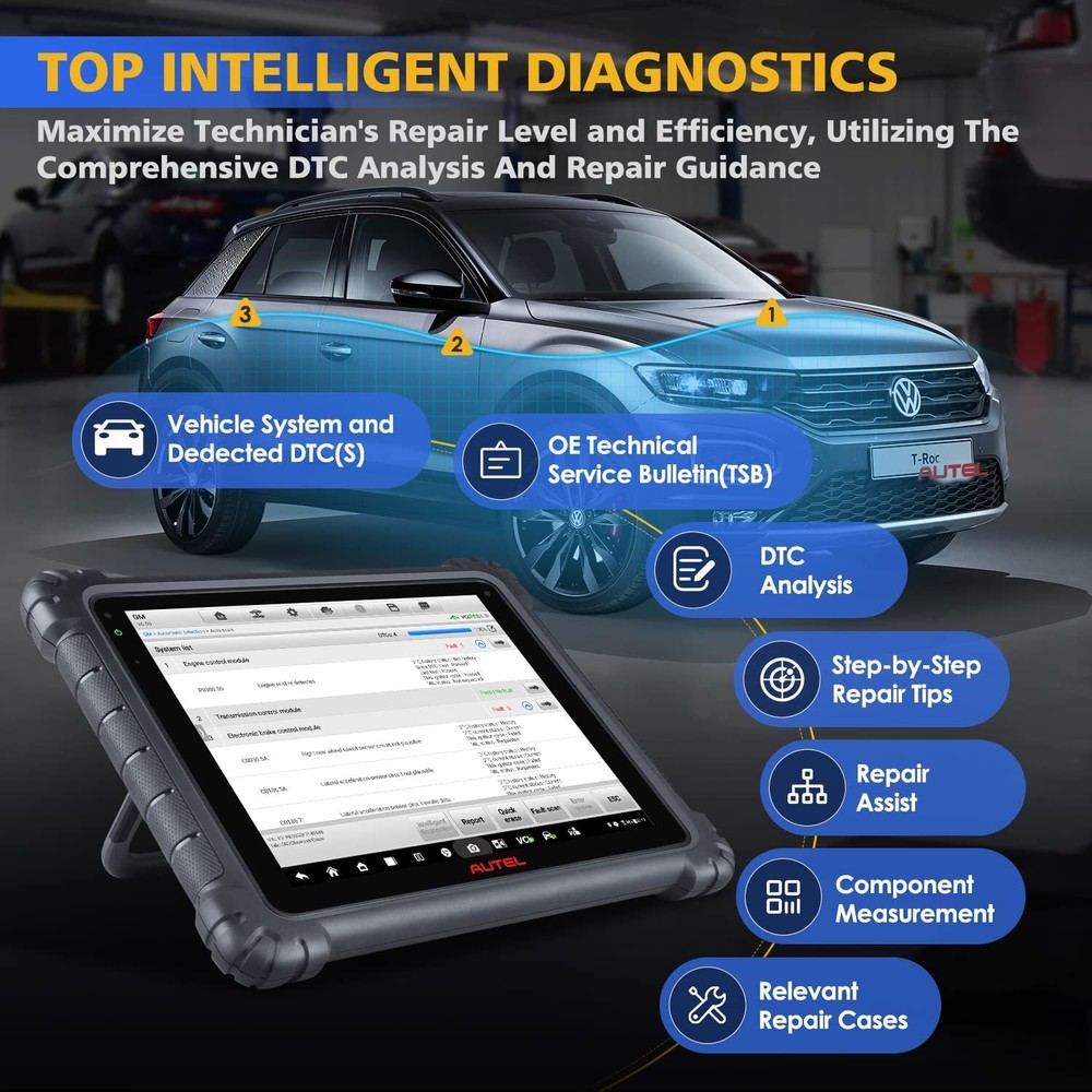 2023 Autel MaxiSys ULTRA Lite MS919 Diagnostic Scanner Advanced VCMI Programming
