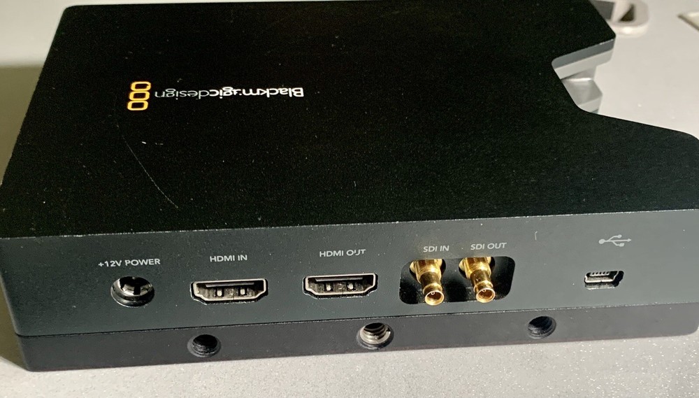 Blackmagic Design HyperDeck Shuttle SSD Field Recorder+++Cheese Plate