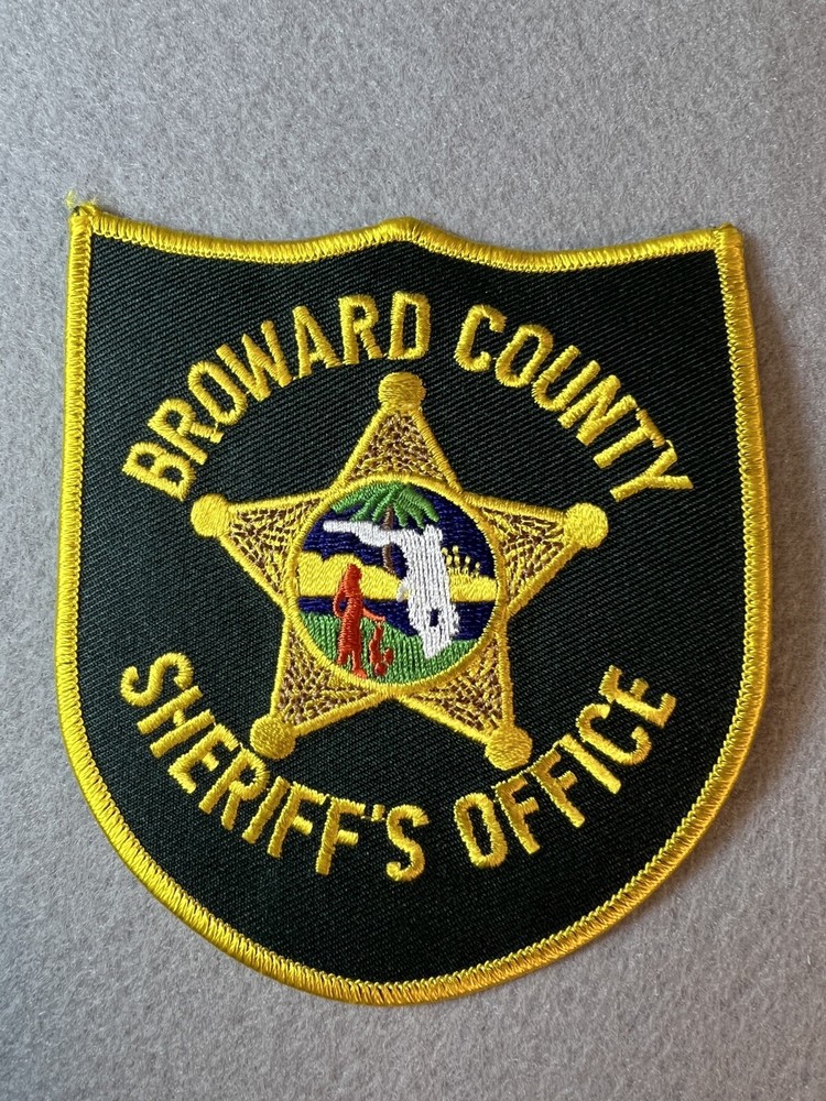 Police Patch Broward County Florida Sheriff's Office