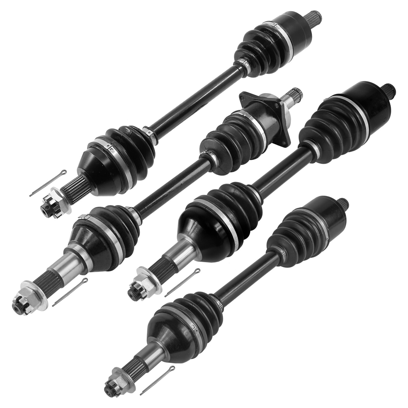 Front Rear Left Right Axles for Can-Am Outlander Max 400 4X4 HO 2008-2015