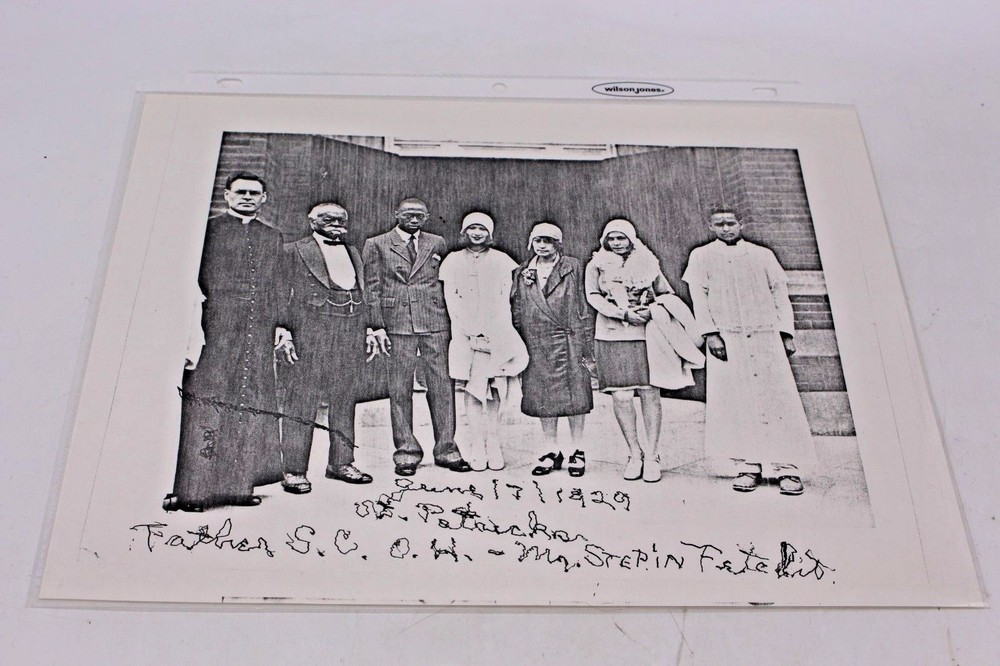 SIGNED STEPIN FETCHIT 1929 PHOTOGRAPH