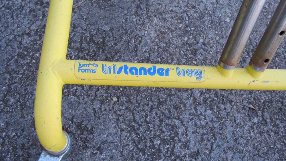 Tumble Forms TriStander Roll around Adjustable Table Tray Mobility