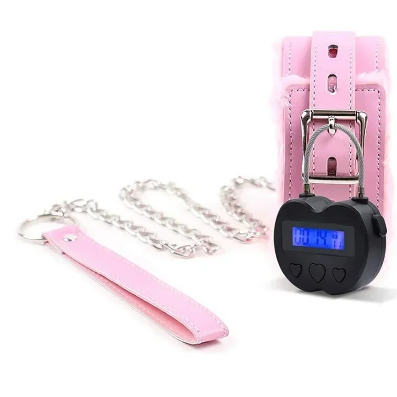 LCD Display Time Lock USB Rechargeable Timer Padlock Waterproof Travel Metal