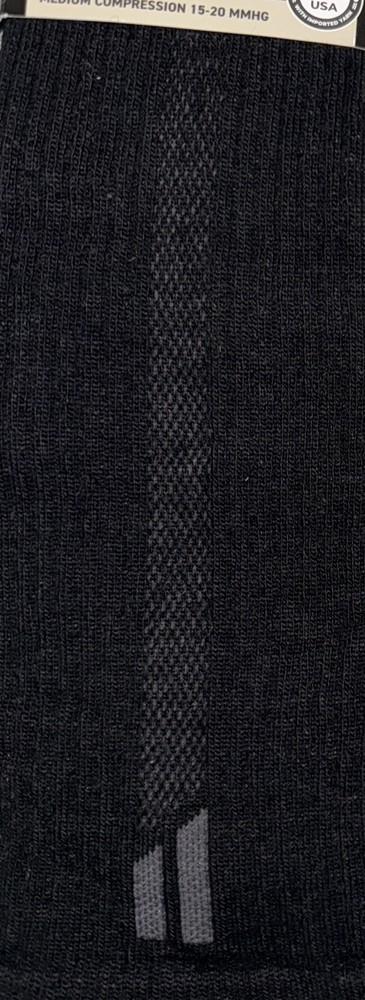 HOLLOW Performance Alpaca Compression Socks in Black - Size Medium