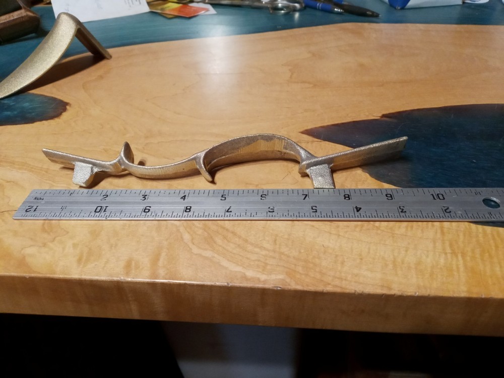 Cast Brass Flintlock Trigger Guard J P Beck Style Raw Casting