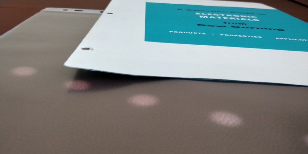 1964 DOW CORNING ~ Selection Guide to Electronic Materials