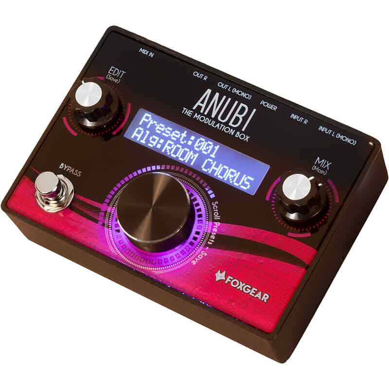 Foxgear ANUBI Modulation Box Multi-Modulation Effects Pedal