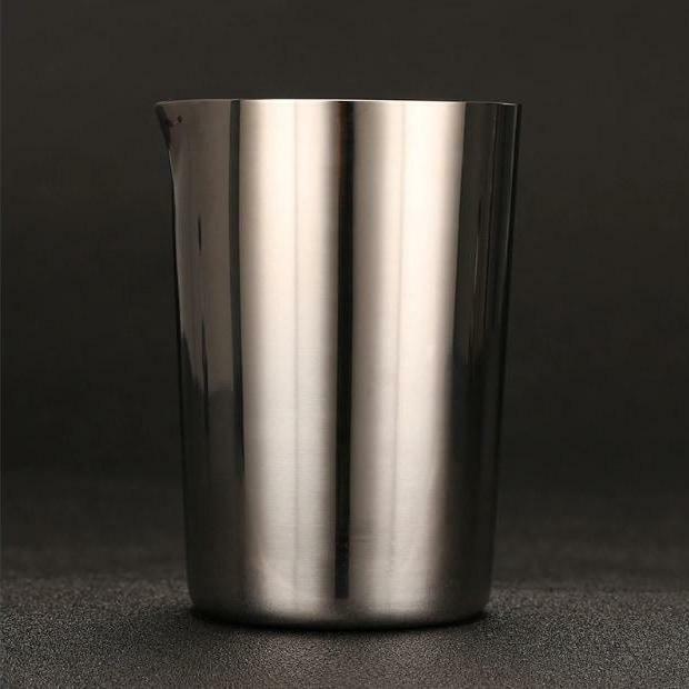 Stainless Mixing Tin With Spout COPPER