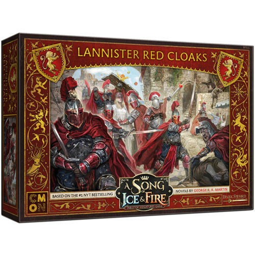 Lannister Red Cloaks A Song of Ice & Fire ASOIAF Miniatures CMON