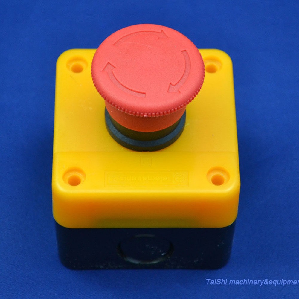 Red Button 660V Sign Push Top Switch Emergency Quality Stop