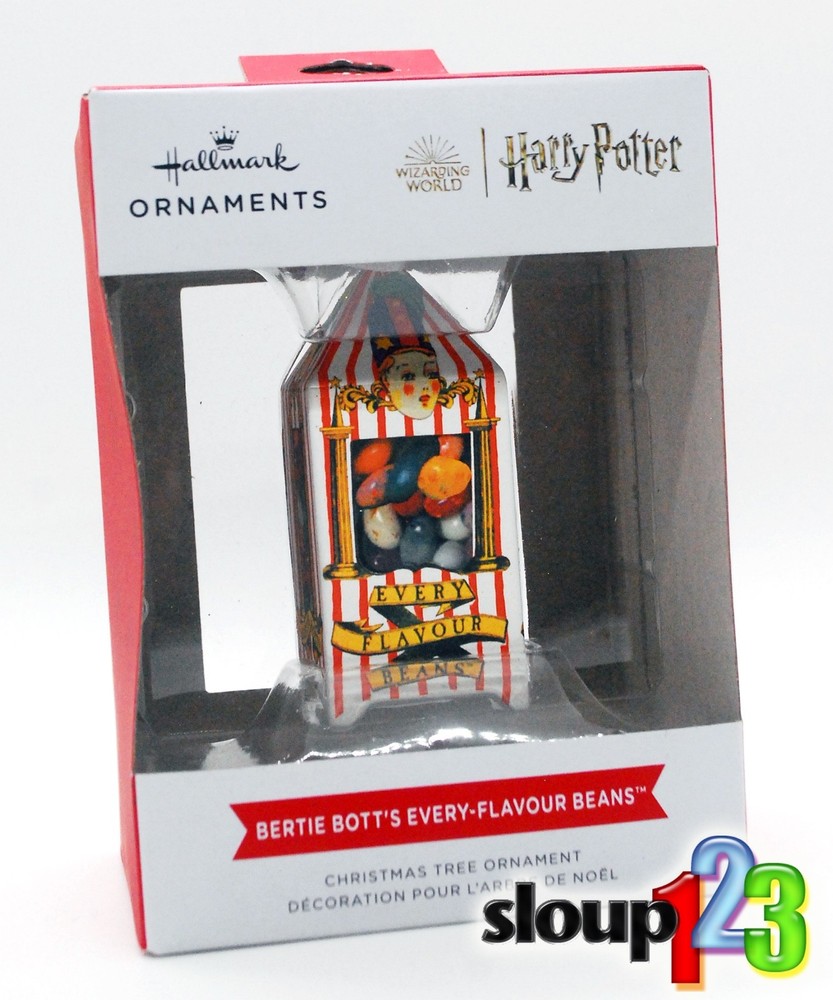 HALLMARK ORNAMENTS - HARRY POTTER - BERTIE BOTT'S EVERY FLAVOUR BEANS