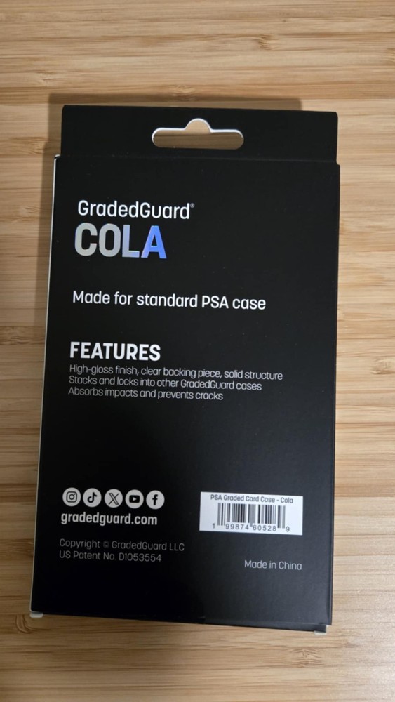 GradedGuard PSA Graded Case Guard Protector Cola Limited Edition